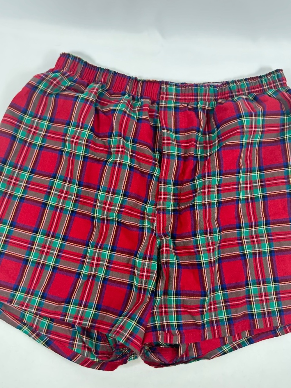 Men's Hanes Boxer Underwear (2 pack) Size Large, Red and Blue